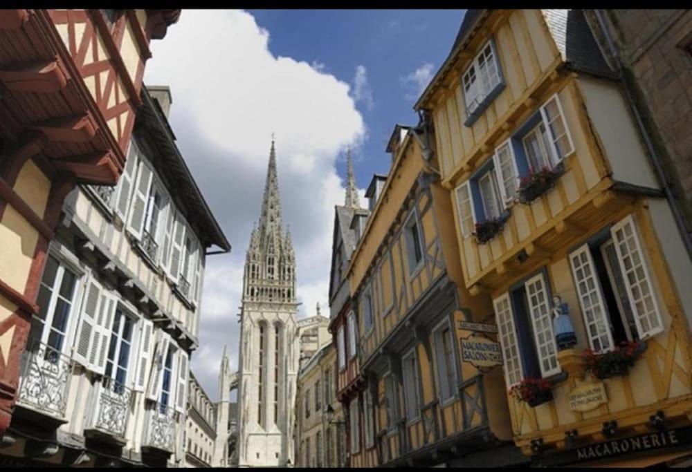 Maison Hyper Centre Ville - 4 Pers - 2 Places De Parking Gratuites Quimper Zewnętrze zdjęcie